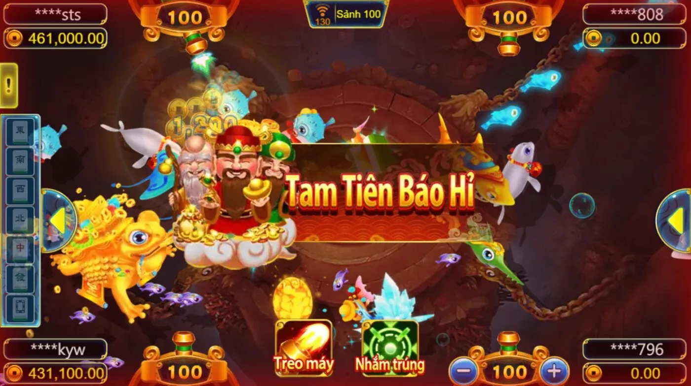 tam tiên bắn cá